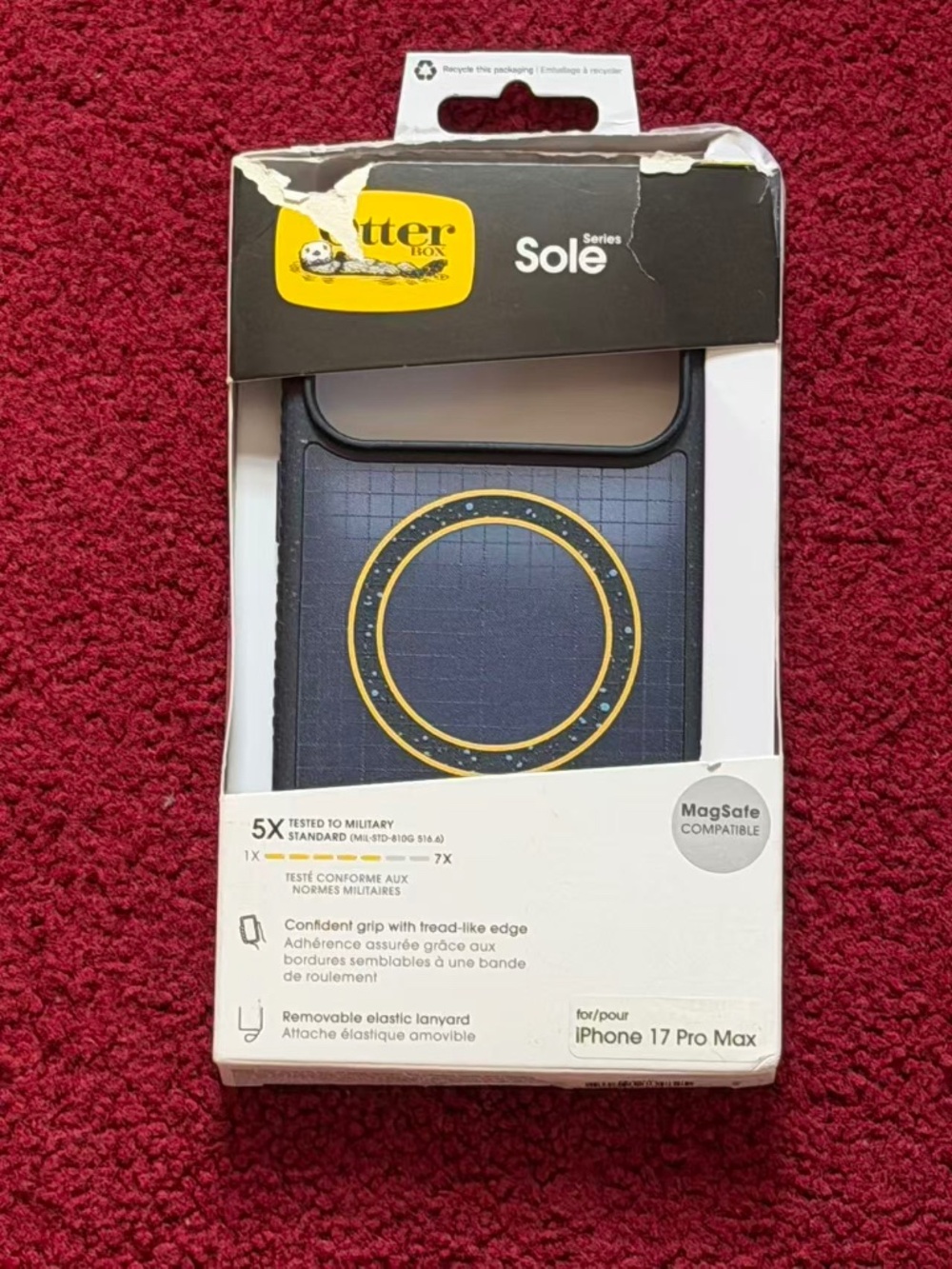 Otterbox Sole Series iPhone 17 Pro Max Case MagSafe Compatible - Blue